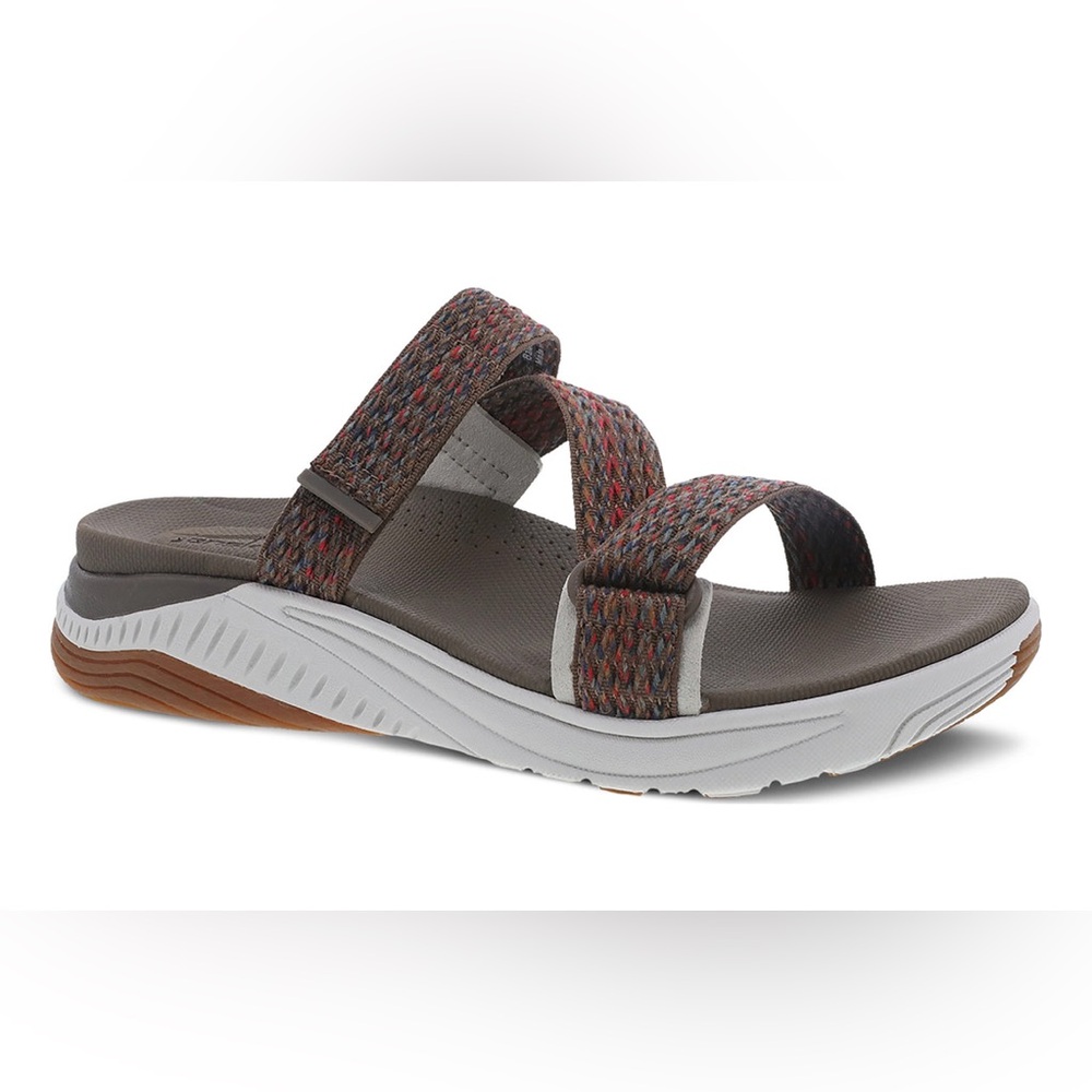 Dansko Women's Sandals in Brown and Red